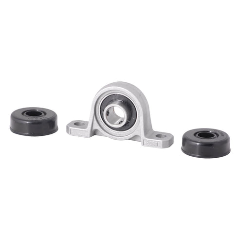 Chumacera de Piso Compacta KP001 12mm con 2 Cubiertas Weston Tools | A-13655