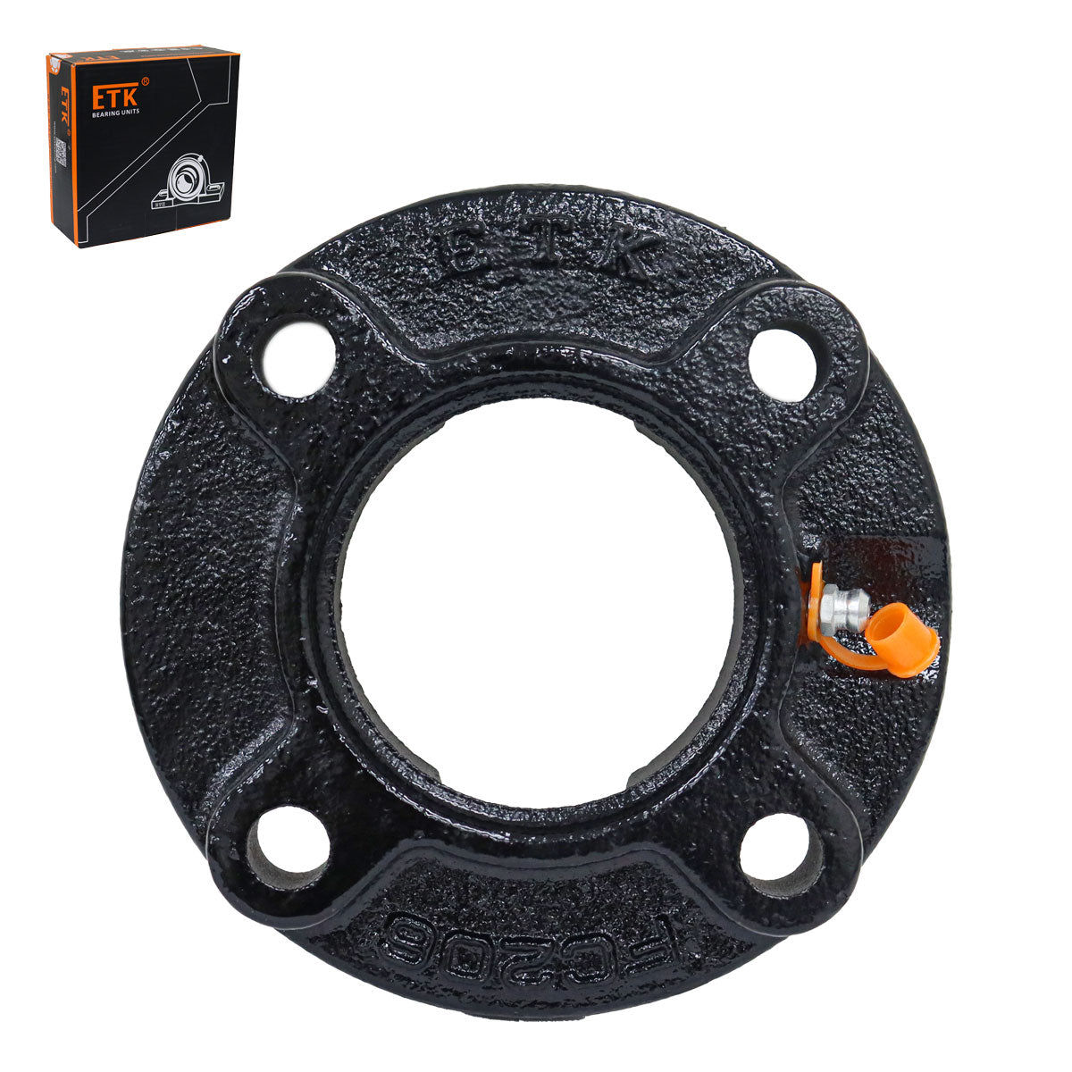 Caja para Chumacera de Pared de Brida Redonda FC206 (Sin Balero) | A-15905