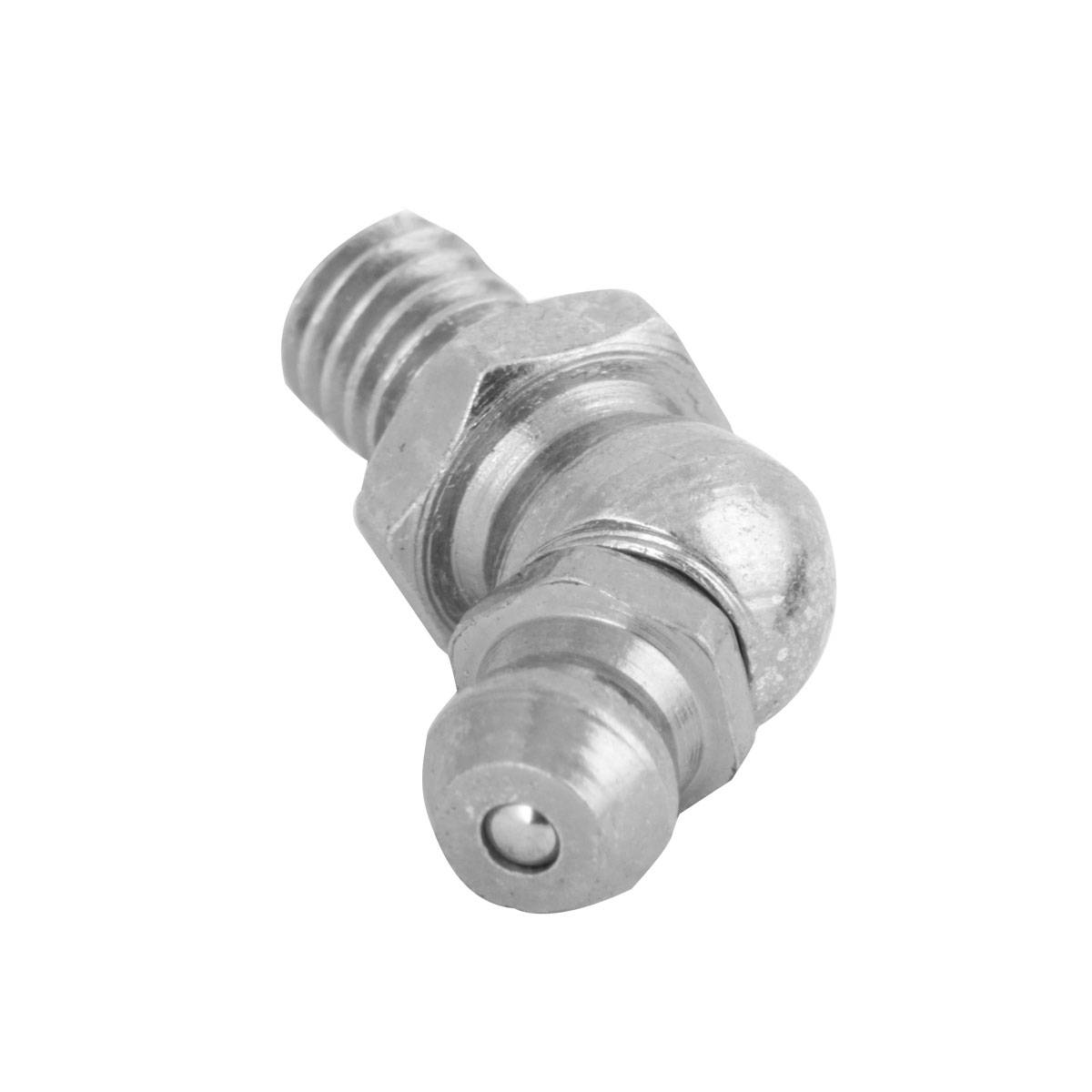 Grasera 1/4-18 45°NPT Inoxidable (Empaque c/50 Pzas) | A-16516