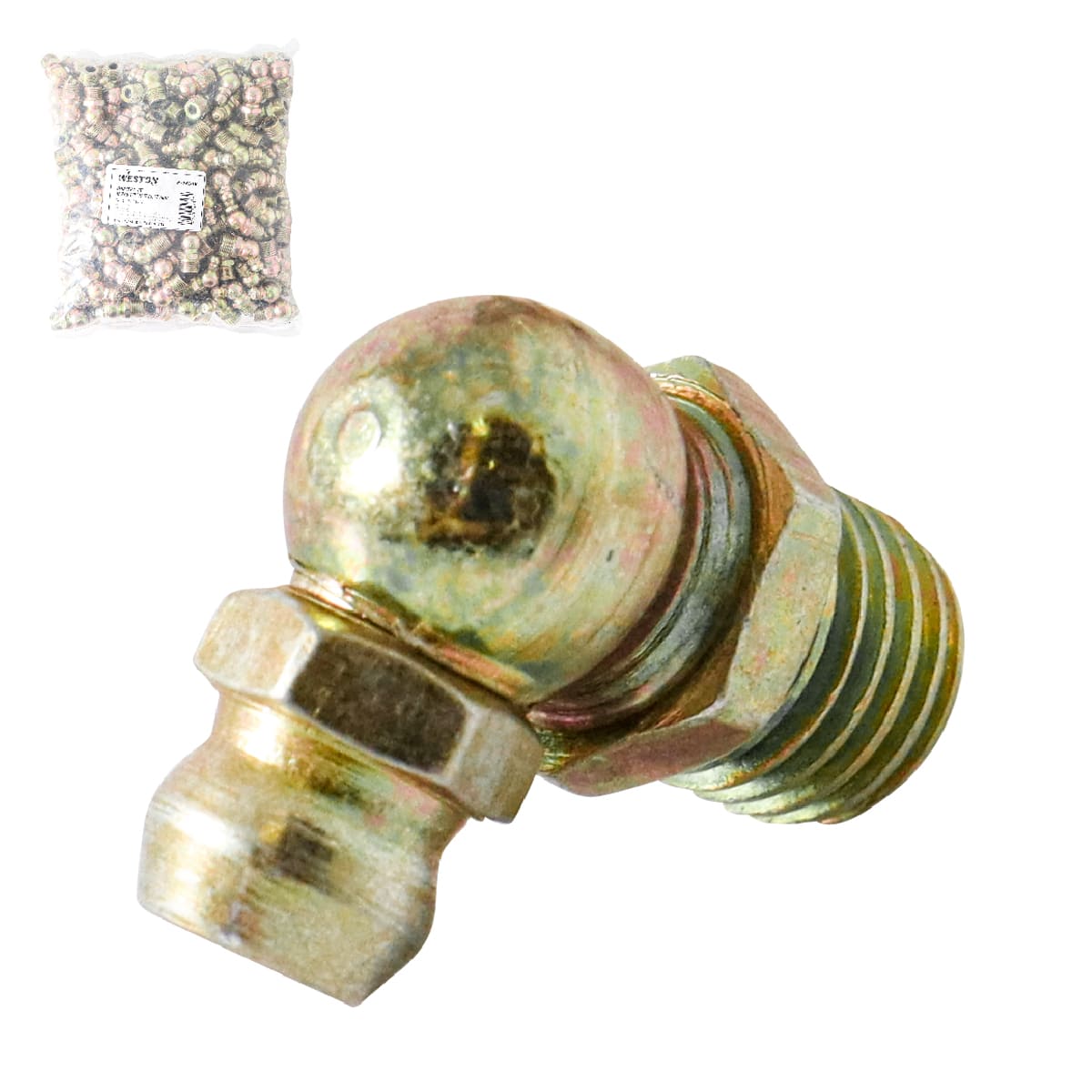 Grasera M6 X 1 45° (Empaque c/200 Pzas) | A-16544