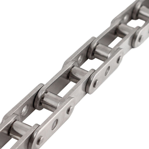 Cadena rodillo C2060H C/AGUJERO eslabon exterior 5/16 (caja de 10 pies) acero inox. | A-17566