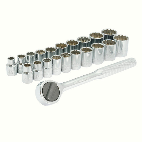 Juego De Dados Y Accesorios Cuadro De 3/8 Surtek A02C