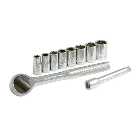 Juego De Dados Y Accesorios Cuadro De 1/4 Surtek A03M
