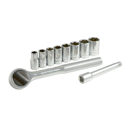 Juego De Dados Y Accesorios Cuadro De 1/4 Surtek A03M