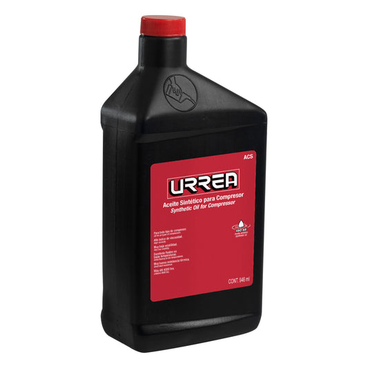 Aceite Sintético Para Compresor, 946 ml, Urrea ACS