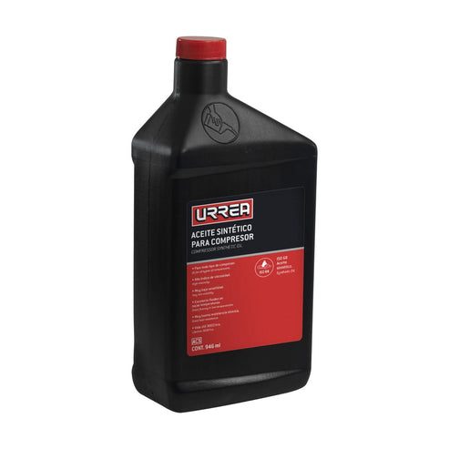 Aceite Sintético Para Compresor, 946 ml, Urrea ACS