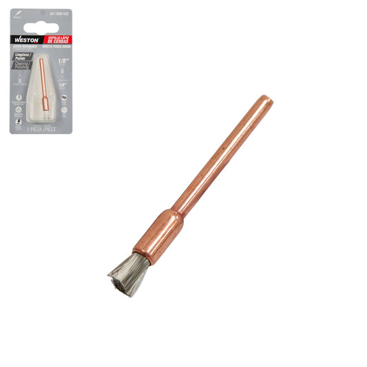 Cepillo de Acero Inoxidable Lápiz 1/8" | AD-1506-532