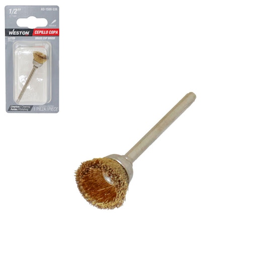 Cepillo de Latón Copa 1/2" | AD-1508-536