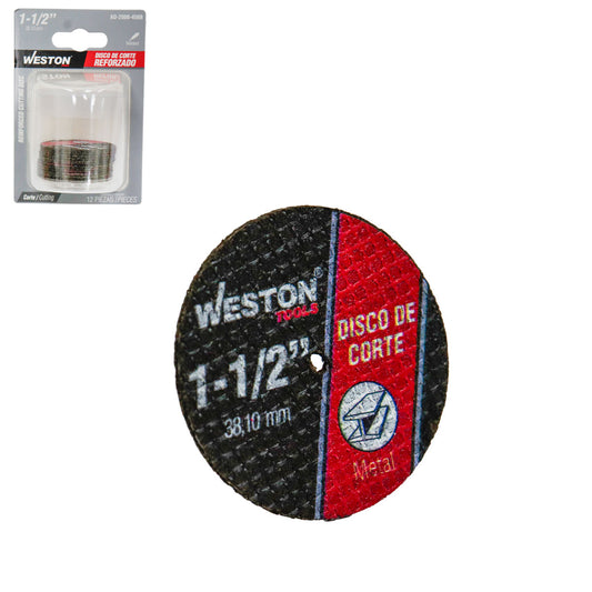 Disco de Corte Reforzado con Fibra de Vidrio 1-1/2" | AD-2008-456B