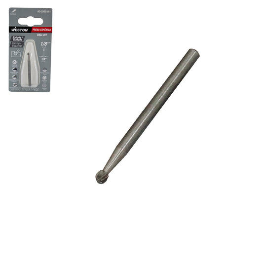 Fresa Esférica 1/8" | AD-2502-191