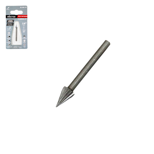 Fresa Puntiaguda 1/4" | AD-2506-125