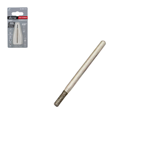Fresa Cilíndrica de Diamante 3/32" | AD-3006-7122