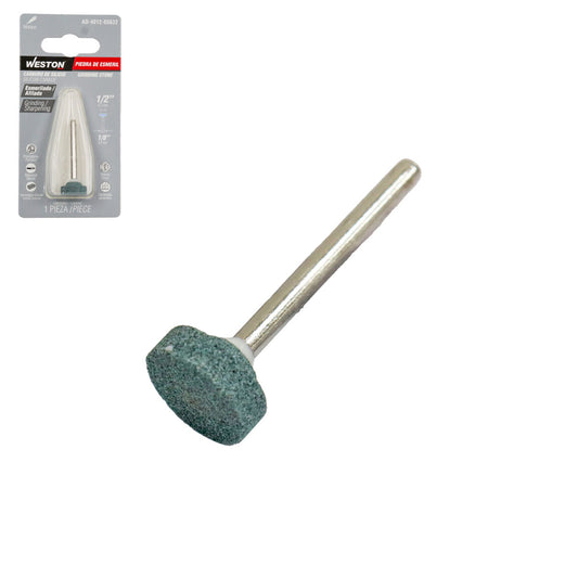 Piedra de Esmeril de Carburo de Silicio (Azul / Verde) 1/2" | AD-4012-85622