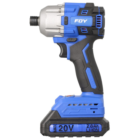 Atornillador De Impacto 1/4 A Batería Litio-Ion 20 V, 200 Nm, Foy AI320