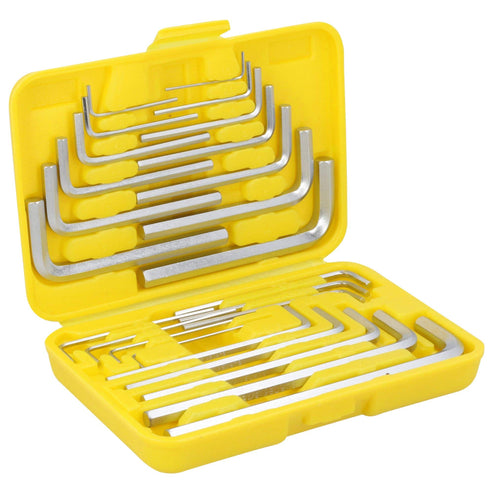 Juego De Llaves Hexagonales Tipo L, Combinadas, Surtek ALLF25
