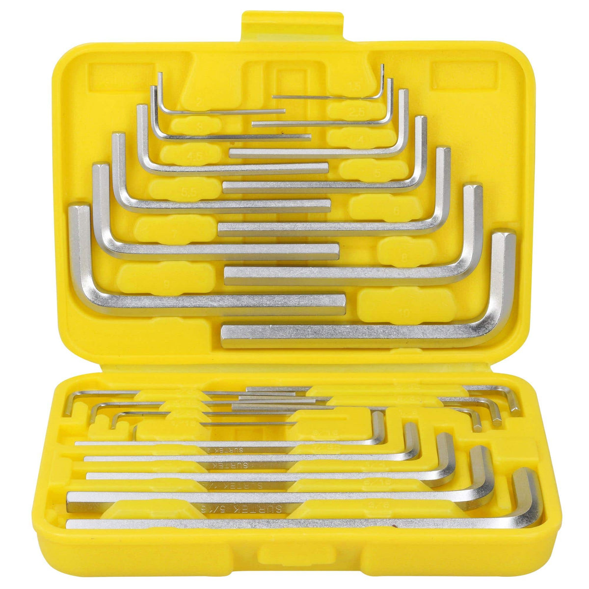 Juego De Llaves Hexagonales Tipo L, Combinadas, Surtek ALLF25