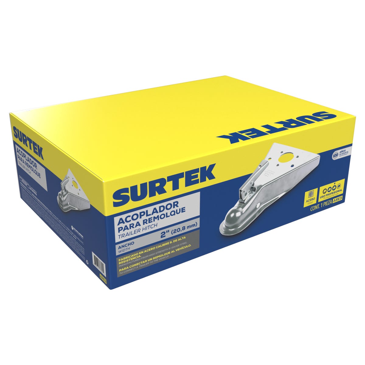 Acoplador Para Remolque Tipo A 2, Surtek ARE3