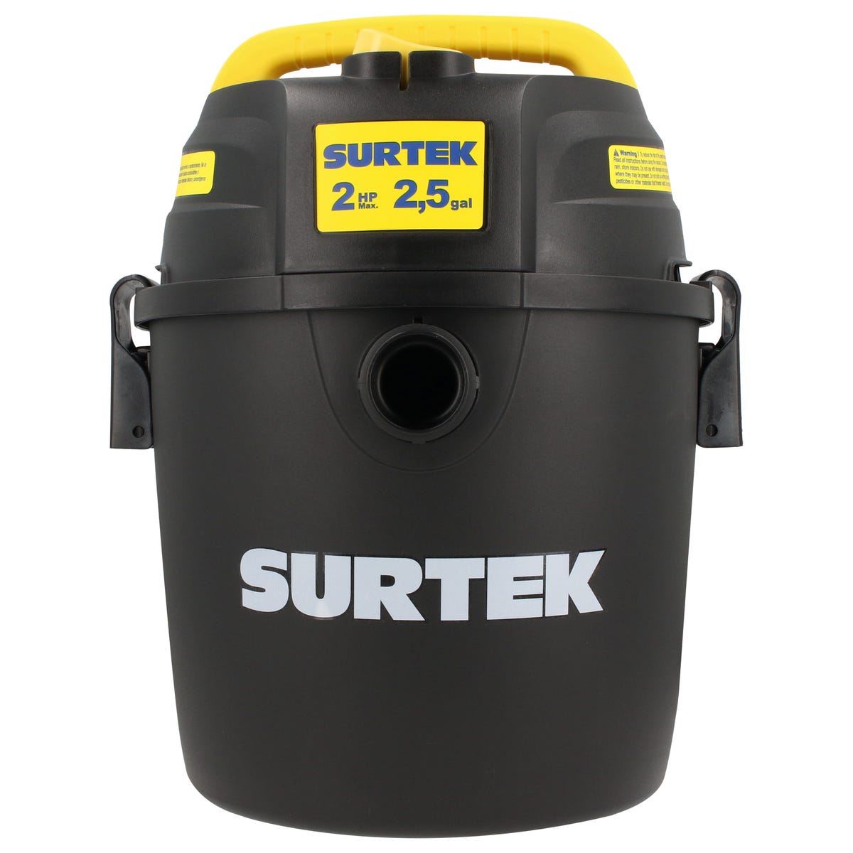 Aspiradora De Plástico 2.5 Galones, 2 HP 120 V, Surtek AS503