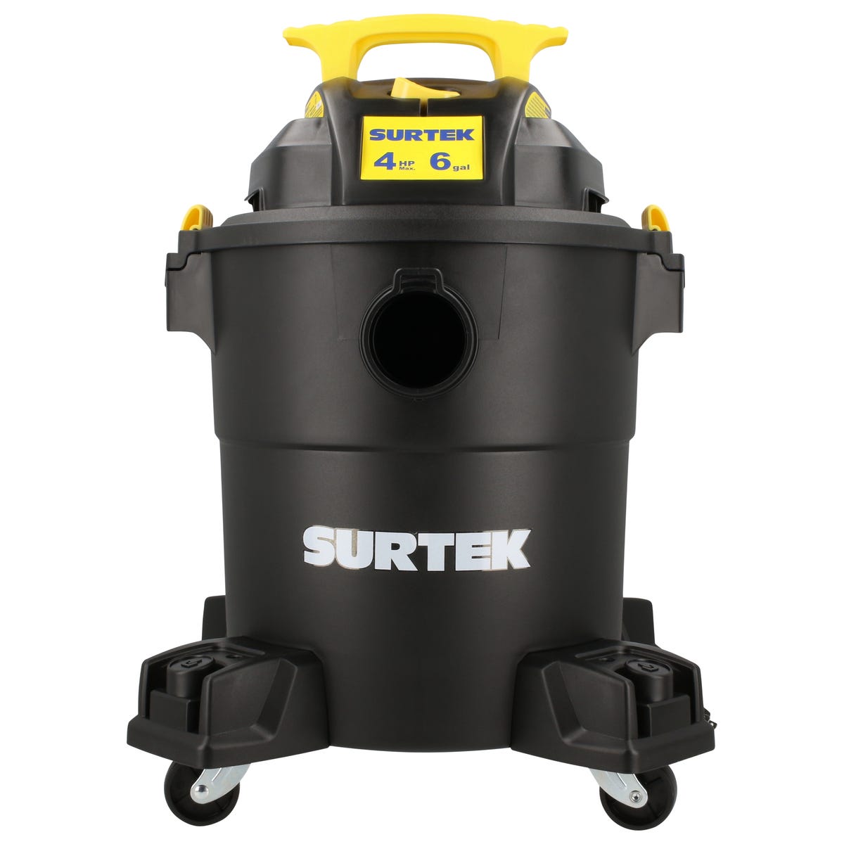 Aspiradora De Plástico 6 Galones, 4 HP 120 V, Surtek AS506A