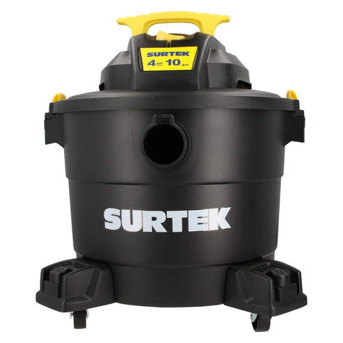 Aspiradora De Plástico 10 Galones, 4 HP 120 V, Surtek AS510A