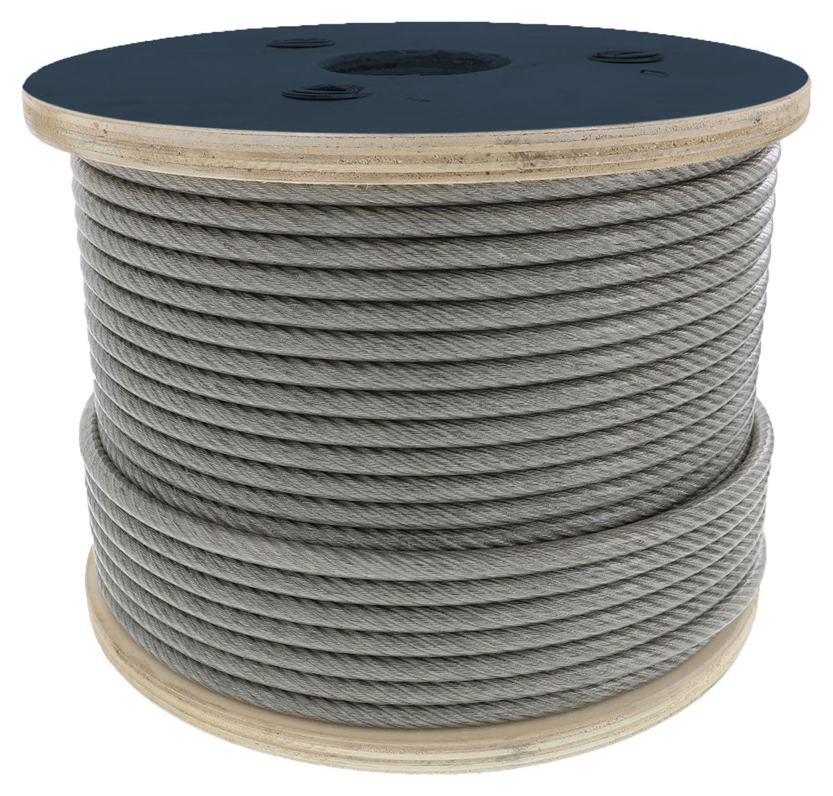 Cable De Acero Alma De Fibra FC 6X26 1" Rollo 1000M | B-237