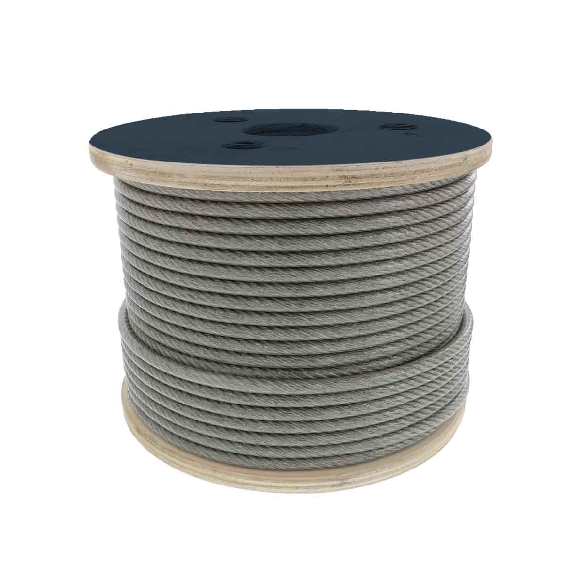 Cable De Acero Alma De Acero IWRC 19X7 1/2" Rollo 500M | B-545