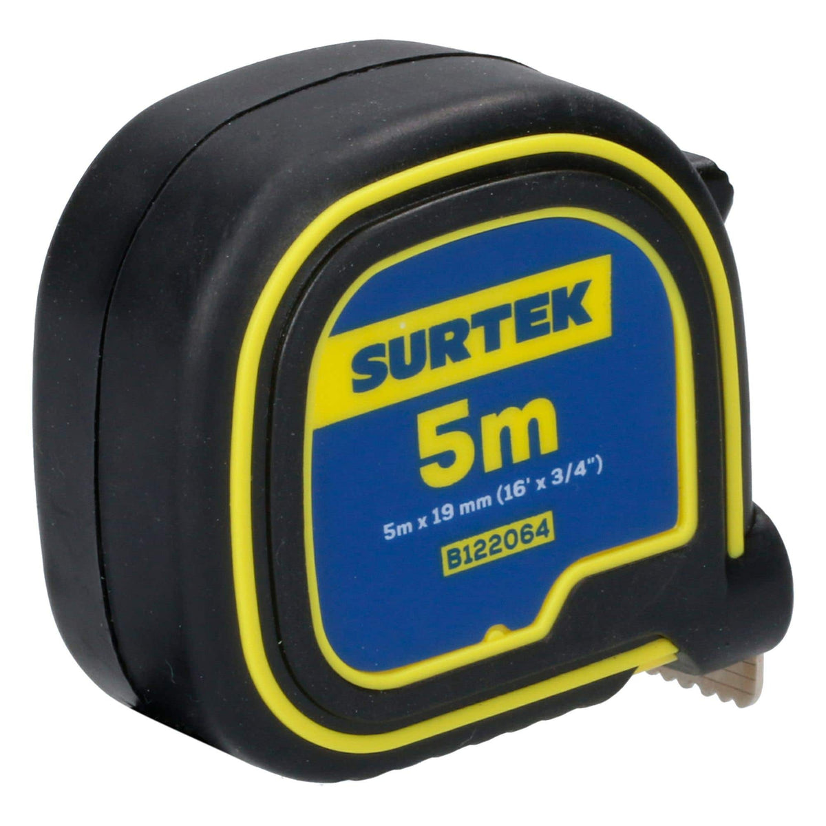 Flexómetros Anti-Impacto Con Carcasa Soft Grip, 5 m x 19 mm, Surtek B122064