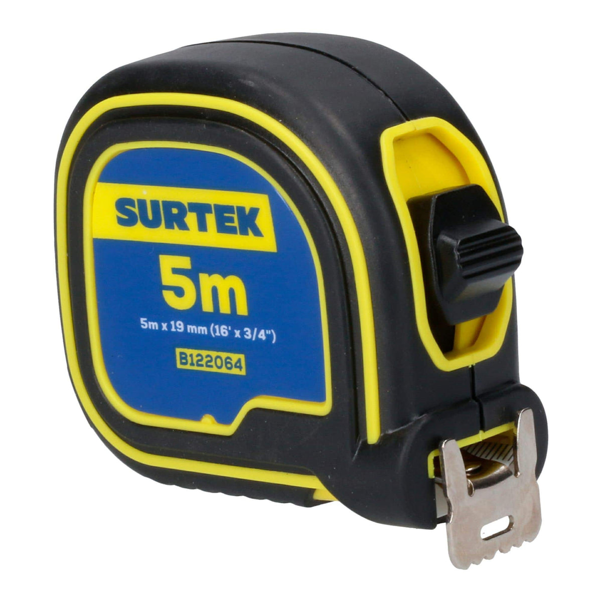 Flexómetros Anti-Impacto Con Carcasa Soft Grip, 5 m x 19 mm, Surtek B122064