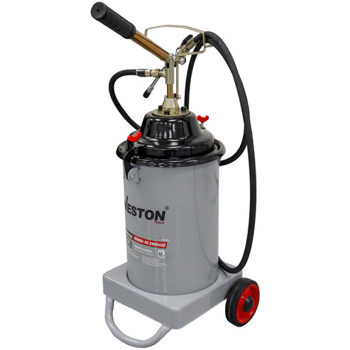 Bomba de Engrase 12KG con Ruedas | BE-1005