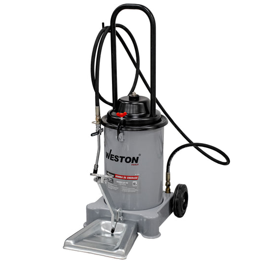Bomba de Engrase de Pie 12KG con Ruedas | BE-1010