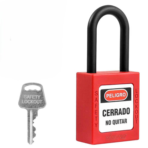 Candado de Bloqueo Dieléctrico de 38mm