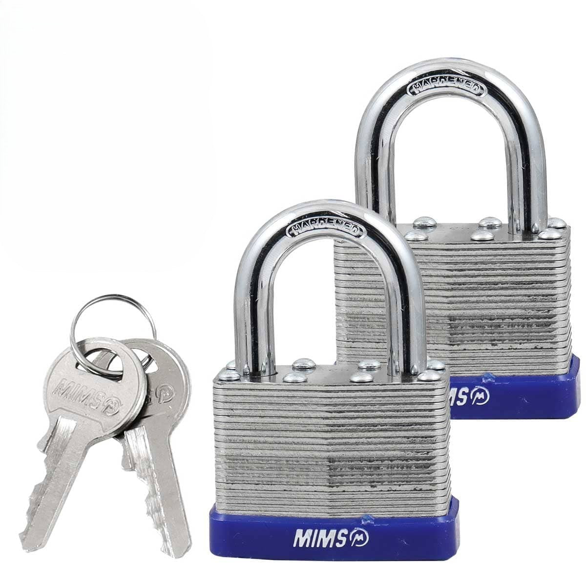 MMS-BL-02 Candado de Acero Cuerpo Laminado con Llaves