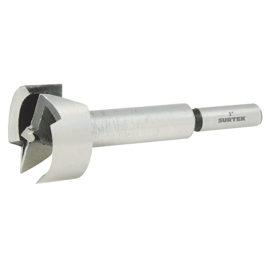 Broca Para Madera De Acero Forstner 1 Zanco De 7/16, Surtek BMF1