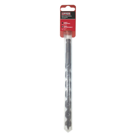 Broca Para Madera De Acero Al Carbono Tipo Gusano 1/4 Zanco De 1/4, Urrea BMG1/4
