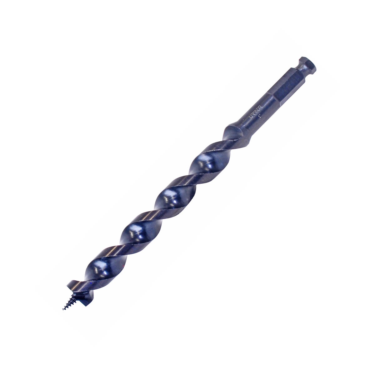 Broca Para Madera De Acero Al Carbono Tipo Gusano 1 Zanco De 1/2, Urrea BMG1
