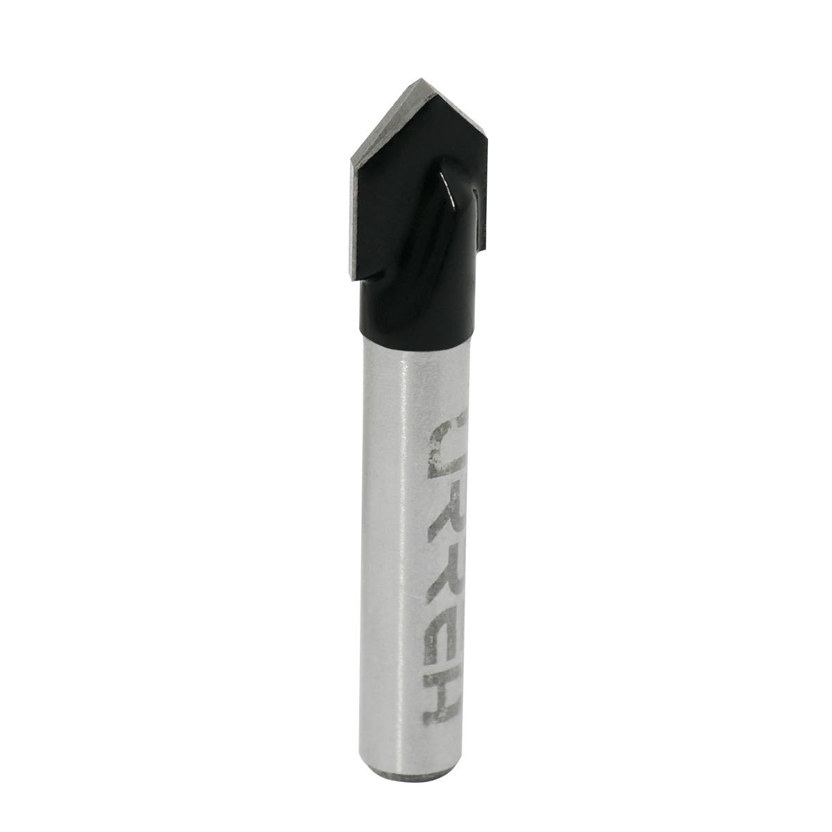 Broca Para Router De Acero Corte En V 1/2 Zanco De 1/4, Urrea BR1403