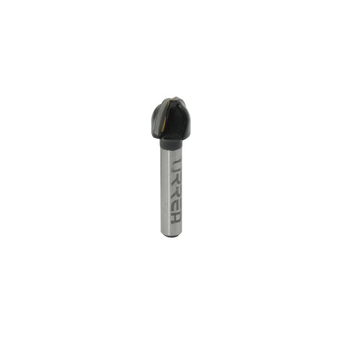 Broca Para Router De Acero De Media Caña 1/2 Zanco De 1/4, Urrea BR1406