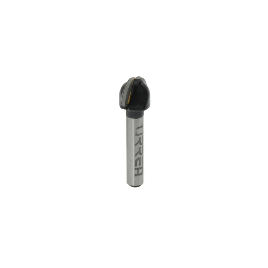 Broca Para Router De Acero De Media Caña 1/2 Zanco De 1/4, Urrea BR1406