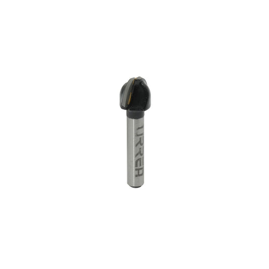 Broca Para Router De Acero De Media Caña 3/4 Zanco De 1/4, Urrea BR1407