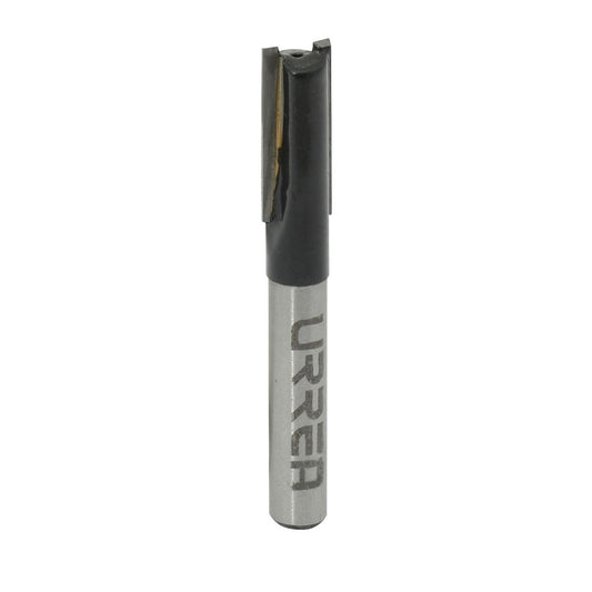 Broca Para Router De Acero Recta De 2 Filos 3/8 Zanco De 1/4, Urrea BR1410