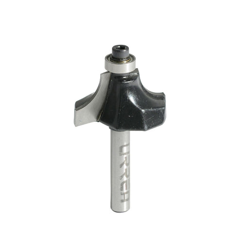 Broca Para Router De Acero Redondeadora Con Balero Para Moldura 1-1/8 Zanco De 1/4, Urrea BR1416