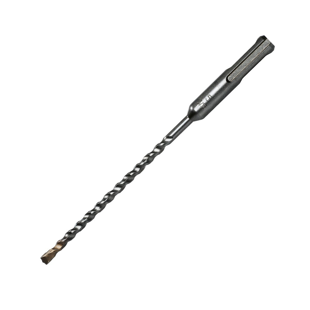 Broca Para Concreto De Acero SDS PLUS 1/2 x 12 Con Punta Delgada, Urrea BSDS1/2X12