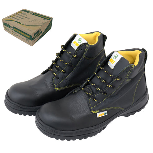 Bota De Seguridad Industrial Dieléctrica Negra | BTA030-24