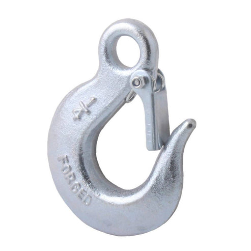 Gancho Forjado Con Ojo Y Seguro 1/2" | C-00273