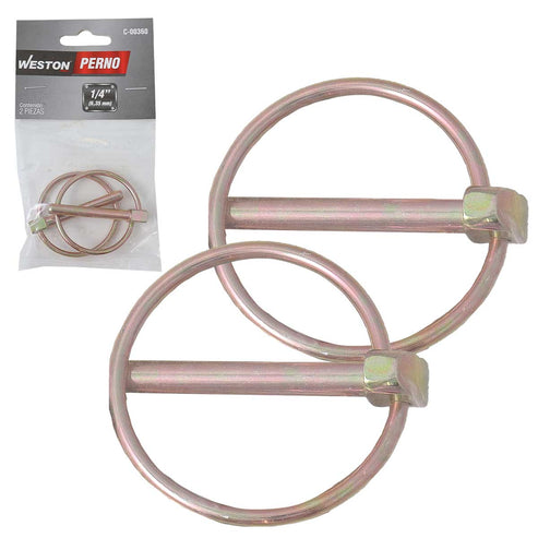 Perno 1/4" (Precio X Pieza - Empaque Con 2 Piezas) | C-00360