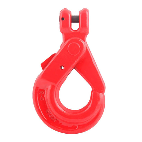 Gancho Clevis G80 Con Seguro Rojo 8MM | C-00500
