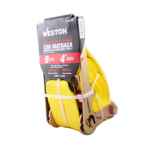 CON MATRACA 4" X 9M C-00728