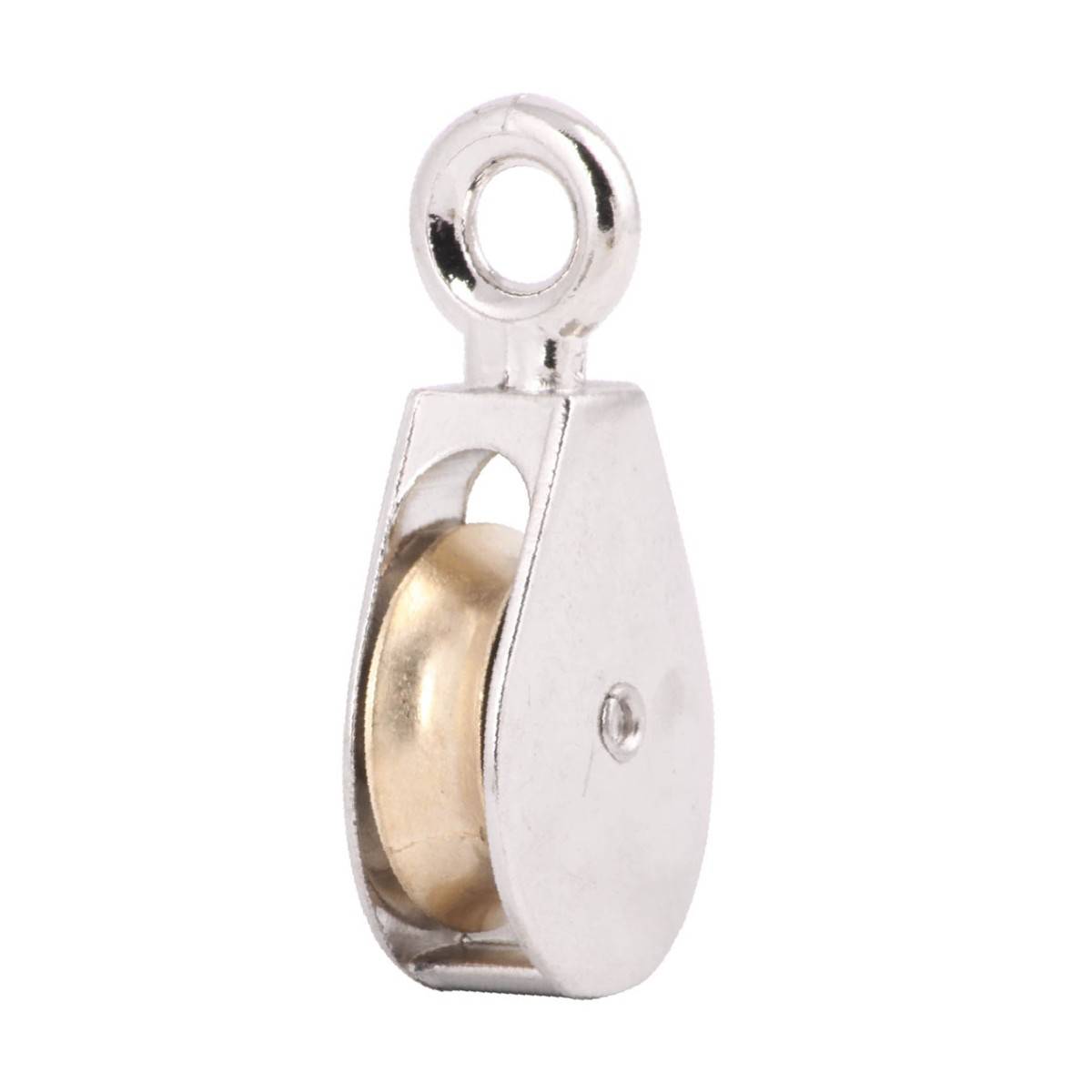 Garrucha Fija Sencilla Zinc 1" (Precio X Pieza - Caja Con 25 Piezas) | C-00800