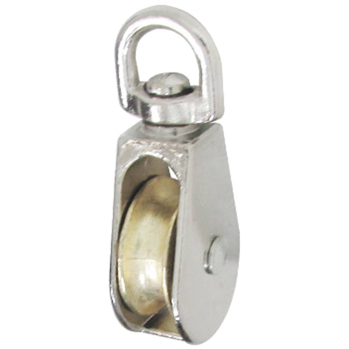 Garrucha Giratoria Sencilla Zinc 1-1/2" (Precio X Pieza - Empaque Con 20 Piezas) | C-00830