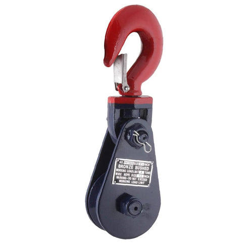 Pasteca Con Gancho Para Cable HD 4T 4-1/2" | C-00853-4